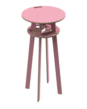 Orbit Anywhere Circle Standing Desk Small Space Furniture