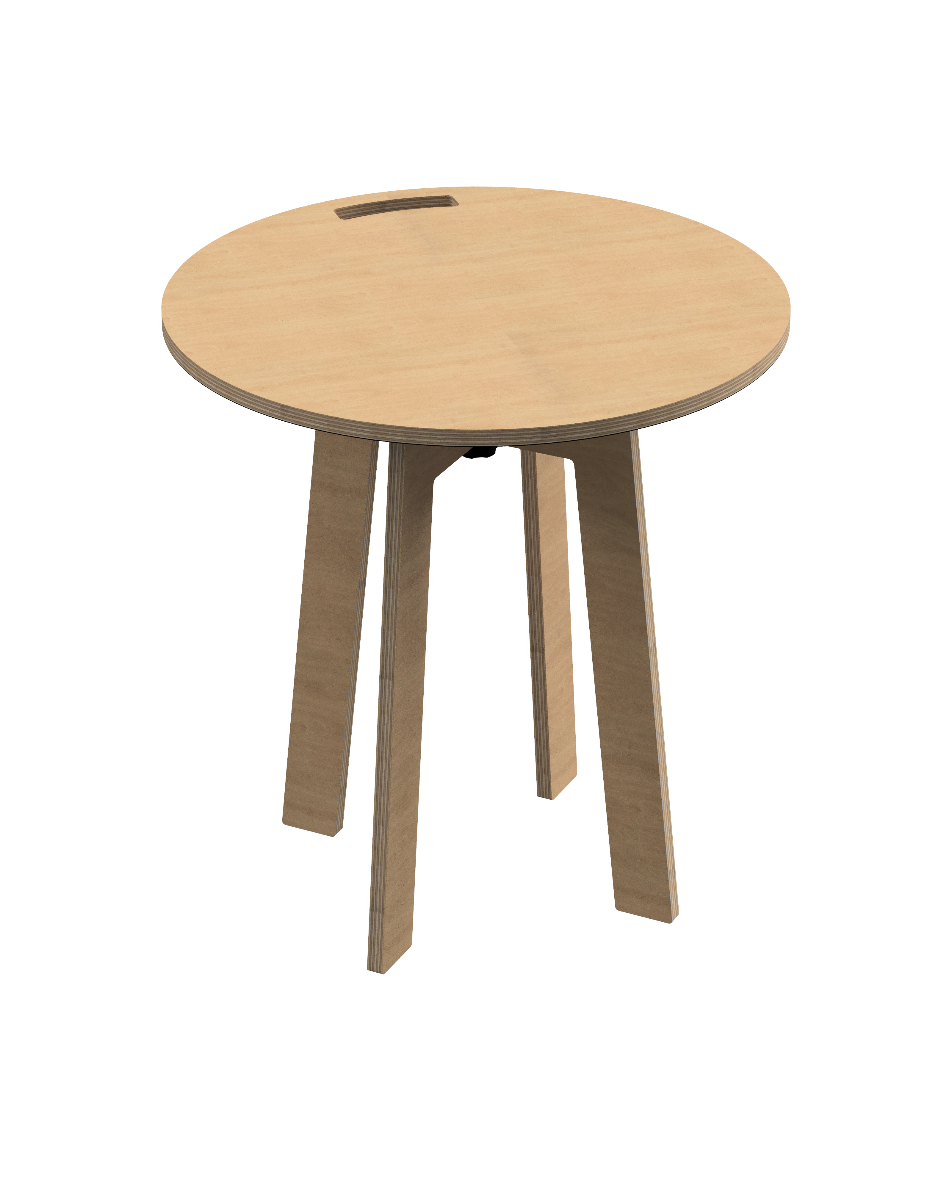 Orbit Anywhere Circle Side Table Small Space Furniture