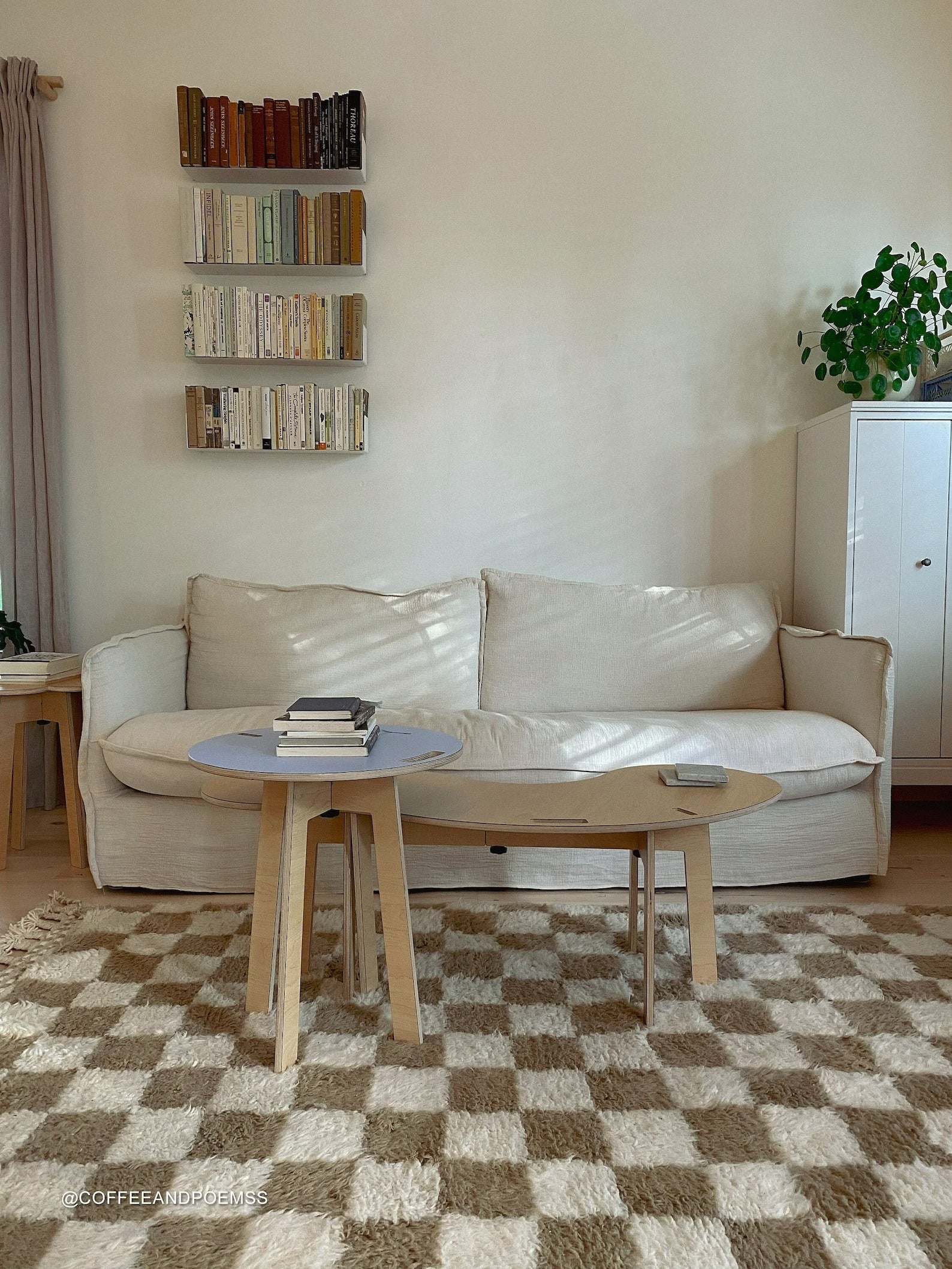 Orbit Anywhere Squiggle Coffee Table Small Space Furniture