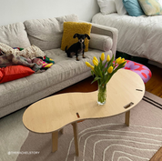 Orbit Anywhere Squiggle Coffee Table Small Space Furniture