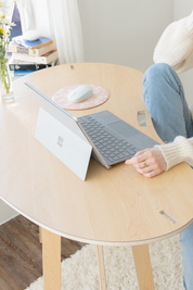 Orbit Anywhere The Big Bean Desk Small Space Furniture