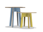 orbit anywhere Sun & Sky colorful furniture nesting tables