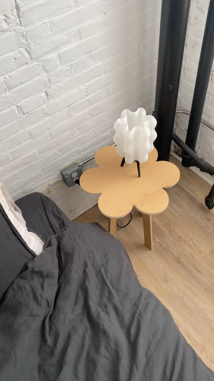 Orbit Anywhere Flower no.1 Side Table Small Space Furniture
