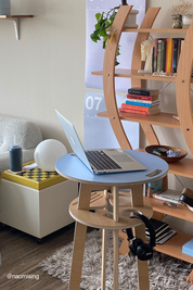 Orbit Anywhere Circle Standing Desk Small Space Furniture