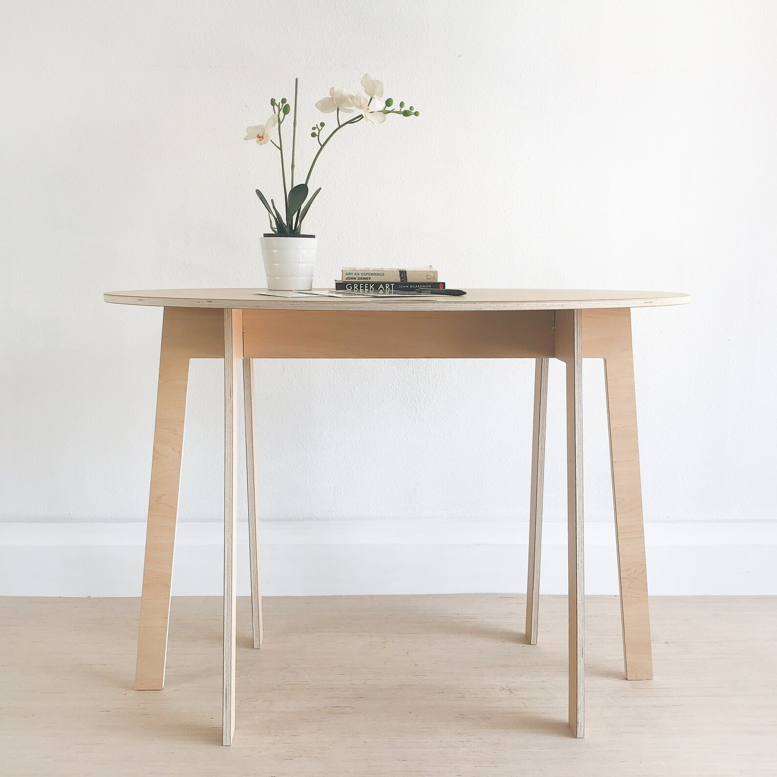 Orbit Anywhere Oval Desk Small Space Furniture