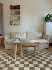Orbit Anywhere Squiggle Coffee Table Circle Side Table