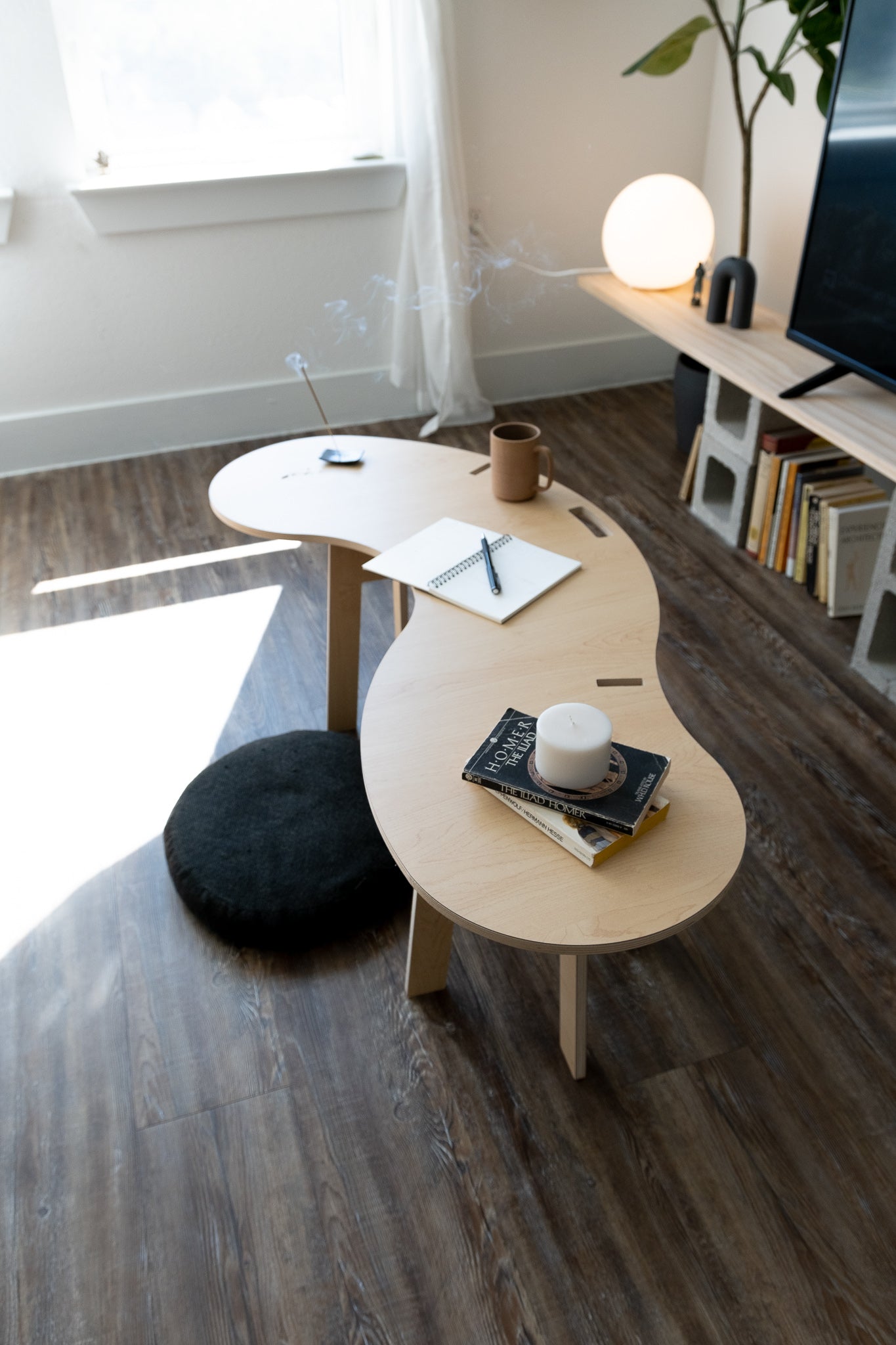squiggle coffee table