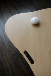 Orbit Anywhere curvy coffee table, workspace. Small space furniture