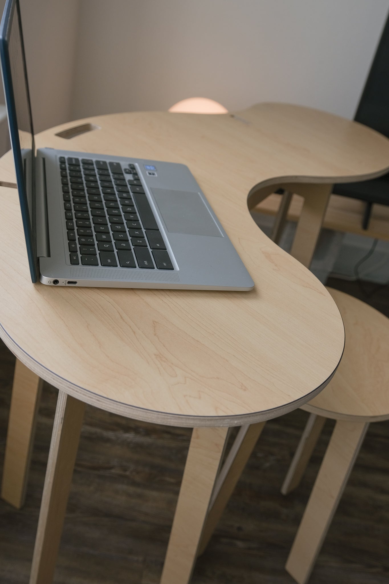 Orbit Anywhere Squiggle Desk Small Space Furniture