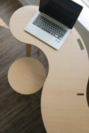 Orbit Anywhere Squiggle Desk Small Space Furniture