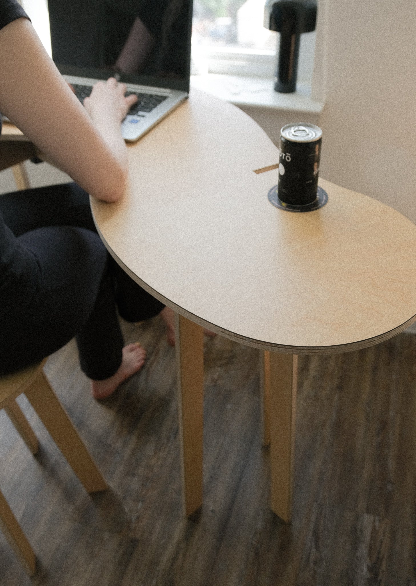 Orbit Anywhere Squiggle Desk Small Space Furniture