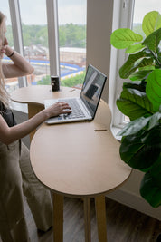 Orbit Anywhere Squiggle Standing Desk Small Space Furniture