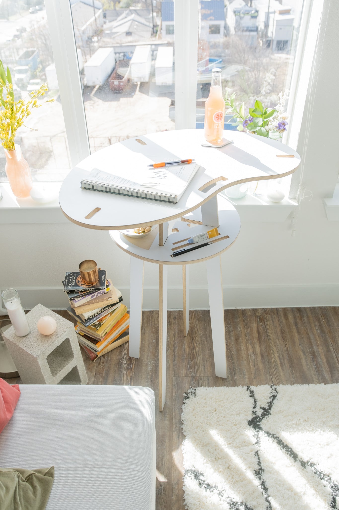 Orbit Anywhere Little Bean Standing Desk Small Space Furniture