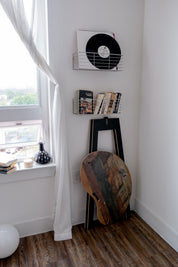 Orbit Anywhere Little Bean Standing Desk Small Space Furniture in Rustic Pine
