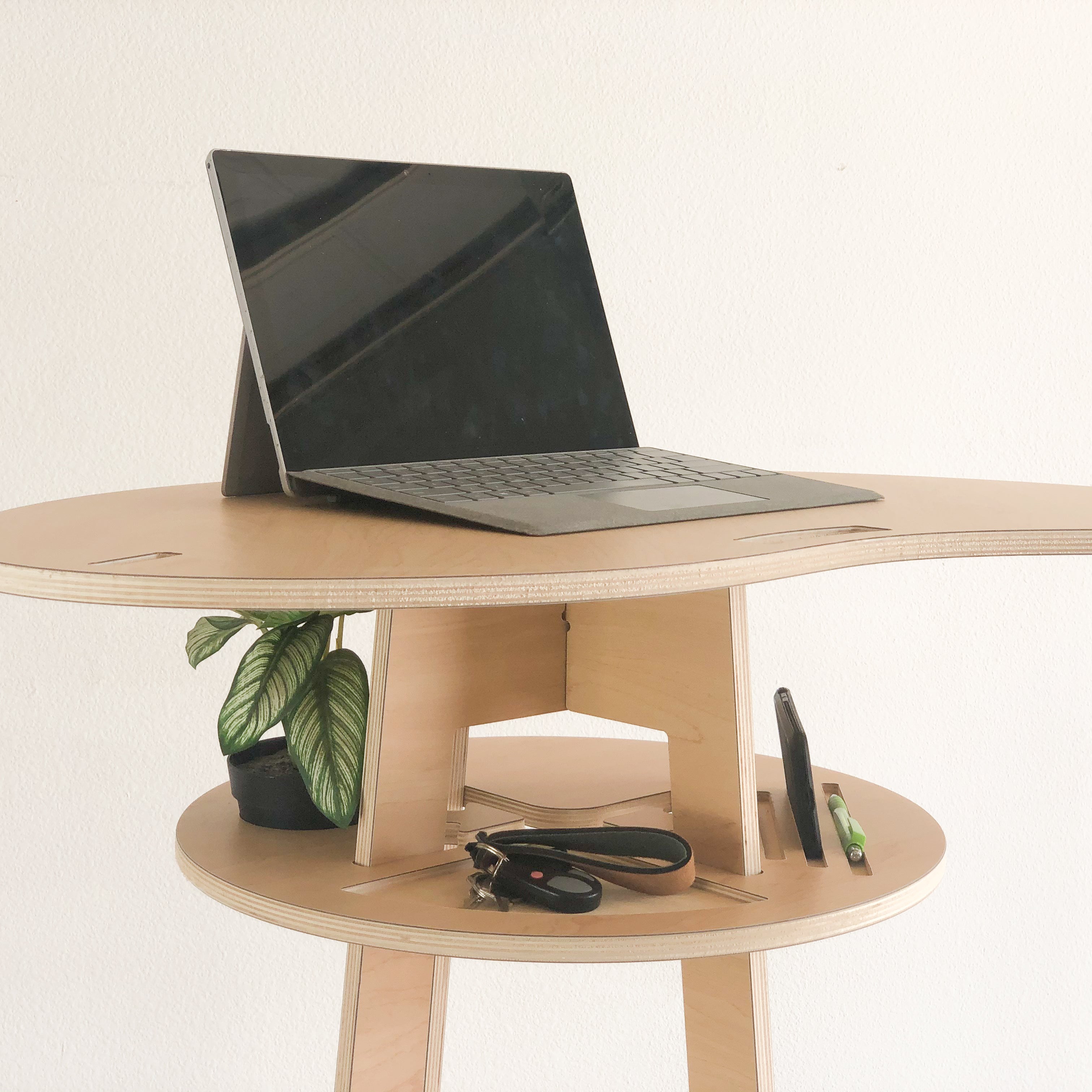 Orbit Anywhere Little Bean Standing Desk Small Space Furniture
