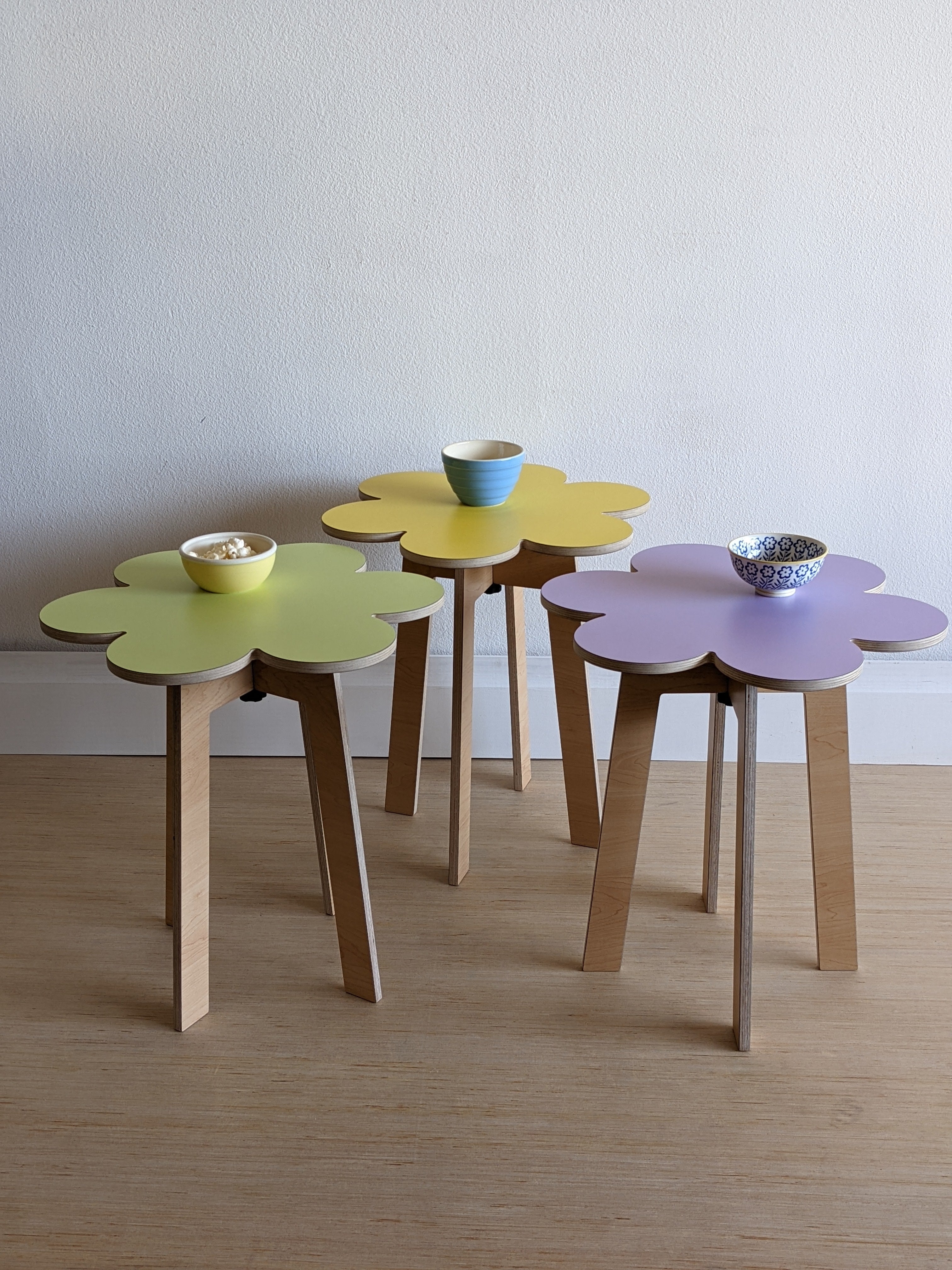 Orbit Anywhere Flower no.1 Side Table Small Space Furniture