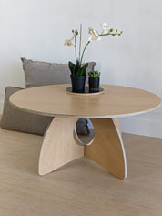 Orbit Anywhere Japandi Circle Coffee Table