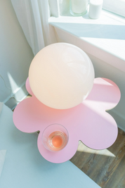 Orbit Anywhere Flower no.1 All Pink Side Table Perfect Gift