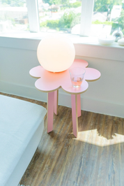 Orbit Anywhere Flower no.1 All Pink Side Table Perfect Gift