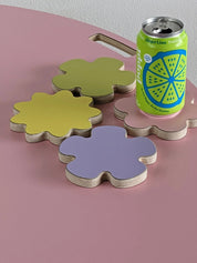 flower coasters