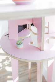 Orbit Anywhere Pink Little Bean Standing Desk Small Space Furniture