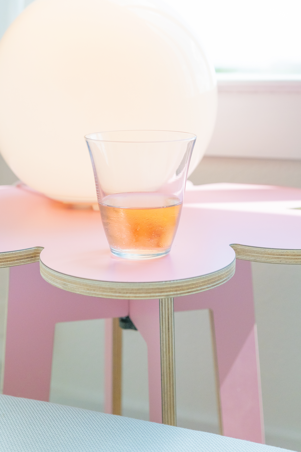 Orbit Anywhere Flower no.1 All Pink Side Table Perfect Gift