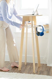 Orbit Anywhere Circle Standing Desk Small Space Furniture
