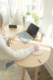 Orbit Anywhere The Big Bean Desk Small Space Furniture