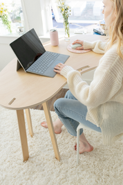 Orbit Anywhere The Big Bean Desk Small Space Furniture