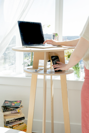 Orbit Anywhere Little Bean Standing Desk Small Space Furniture