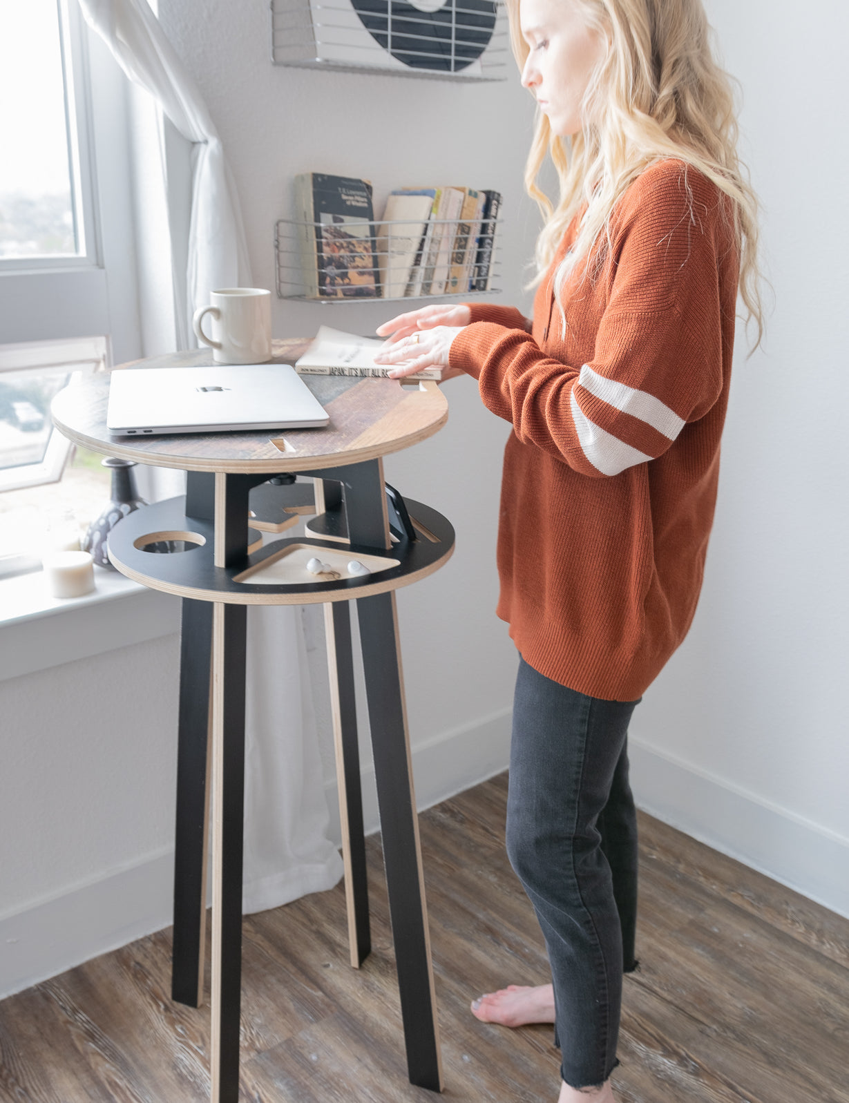 Orbit Anywhere Little Bean Standing Desk Small Space Furniture